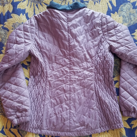 L.L. Bean Quilted Fleece Puffer Jacket - Picture 2 of 8